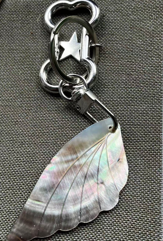 Mother of Pearl Keychain