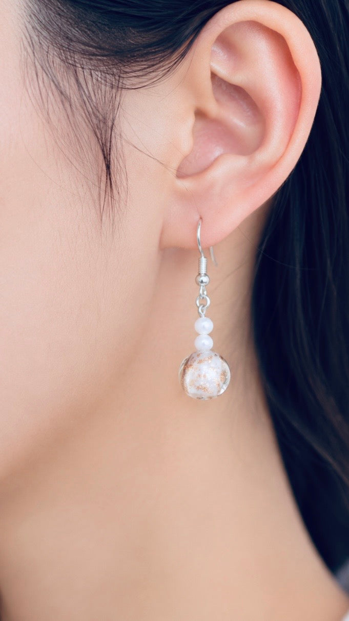 One-of-a-Kind Lampwork Glass Earrings