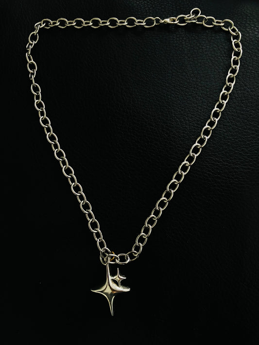 Stardust Stainless Steel Necklace