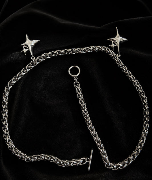 Stardust Stainless Steel Necklace